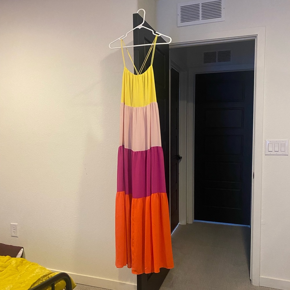 NWT Express Colorful Maxi Dress